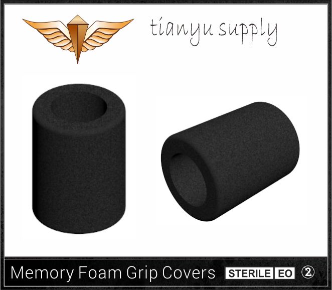 Cylindrical Memory Foam Grip Covers