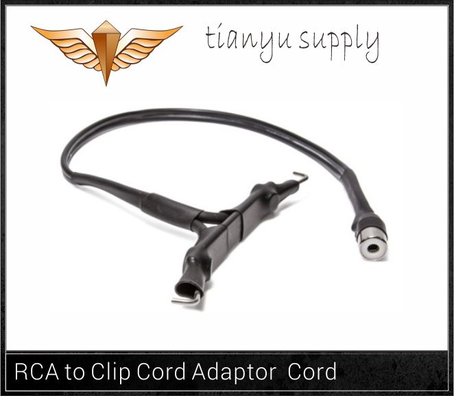 RCA to Clip Cord Adaptor Cord